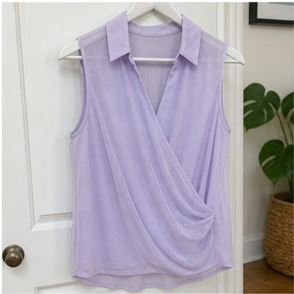 Lilac Tunic Blouse